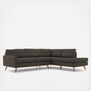 Baxter Sectional with Bumper