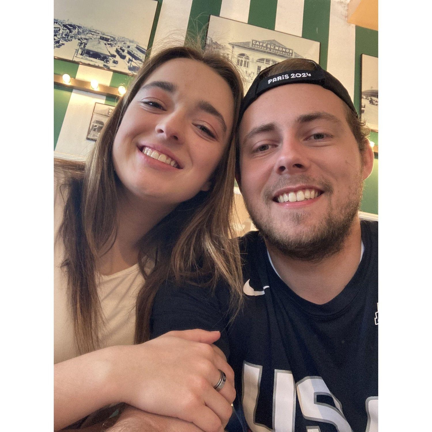 New Orleans! Our first vacation together.