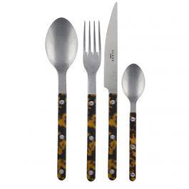 Bistrot Vintage Tortoise Cultery Set