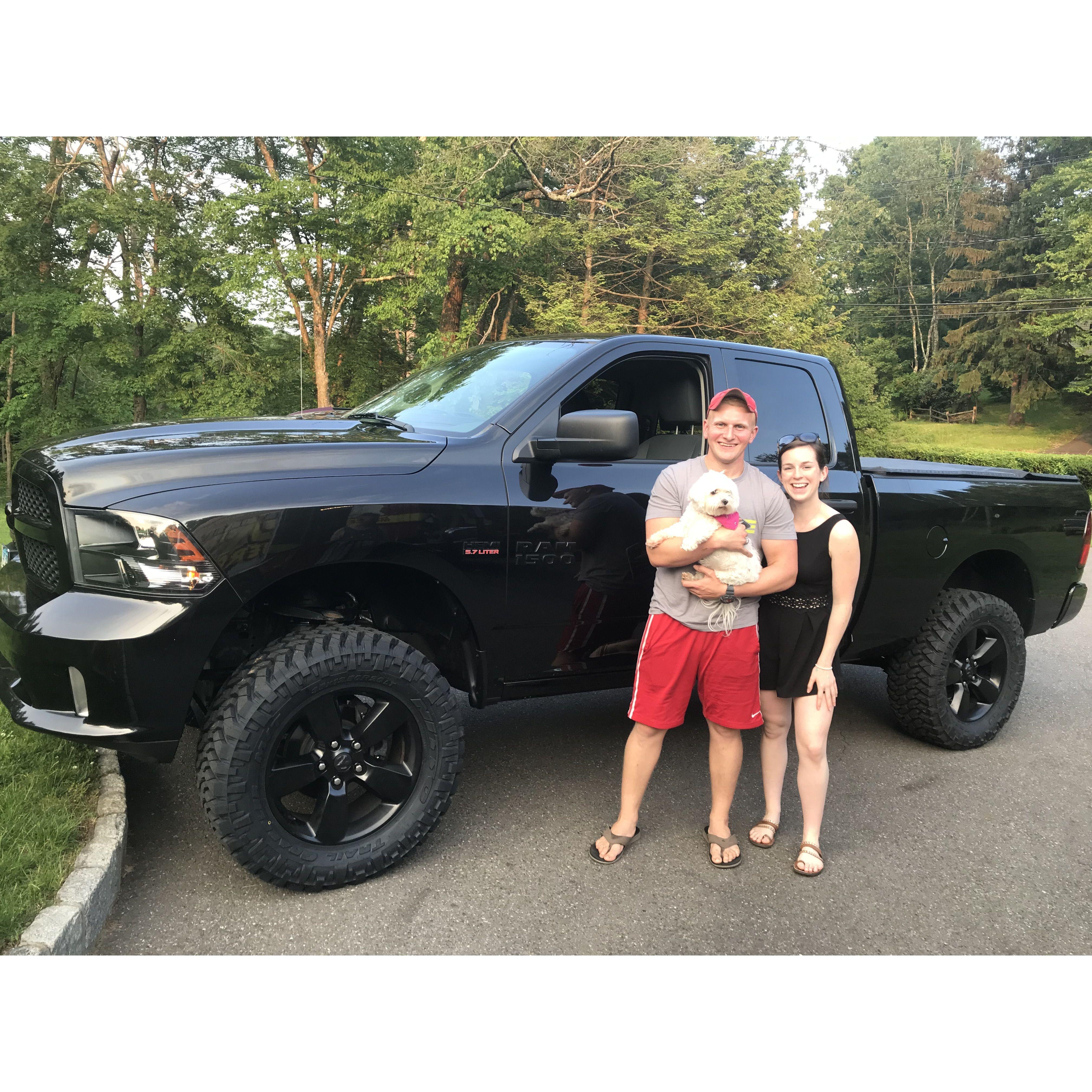 Of course had to add a picture of Dans other girlfriend (the truck) 