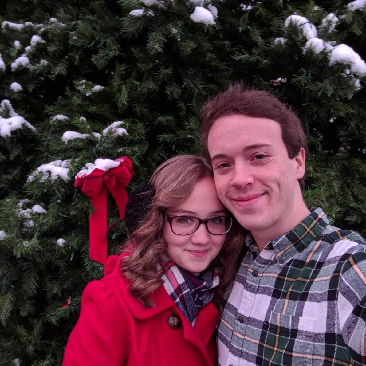 Our first winter and Christmas season together