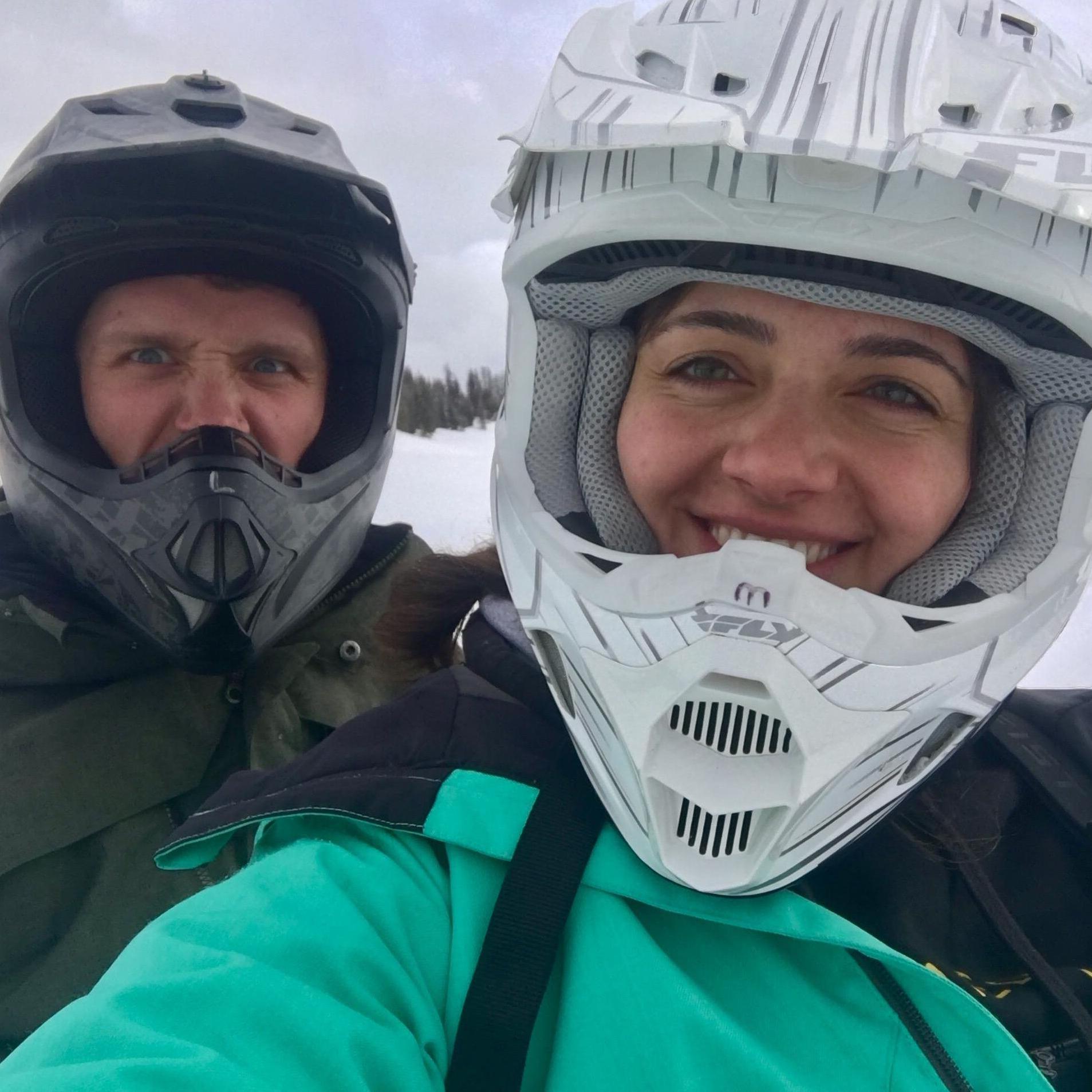 Snowmobiling, Jackson Hole, WY- 2017