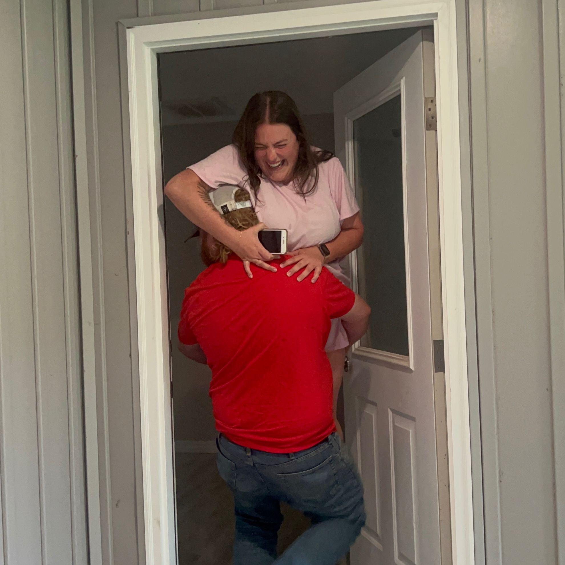 Moving into our first home together!