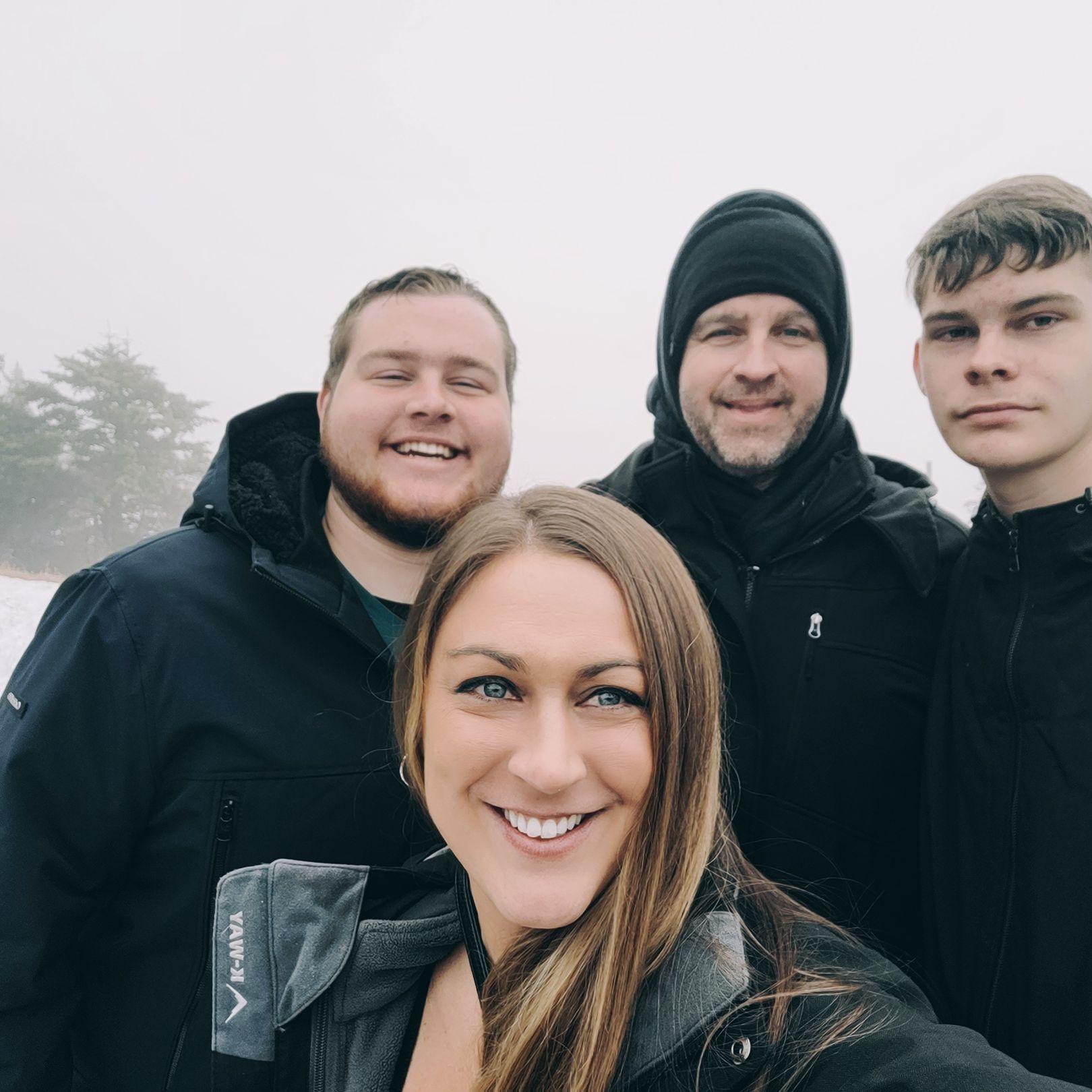 Snowball fights in Vermont