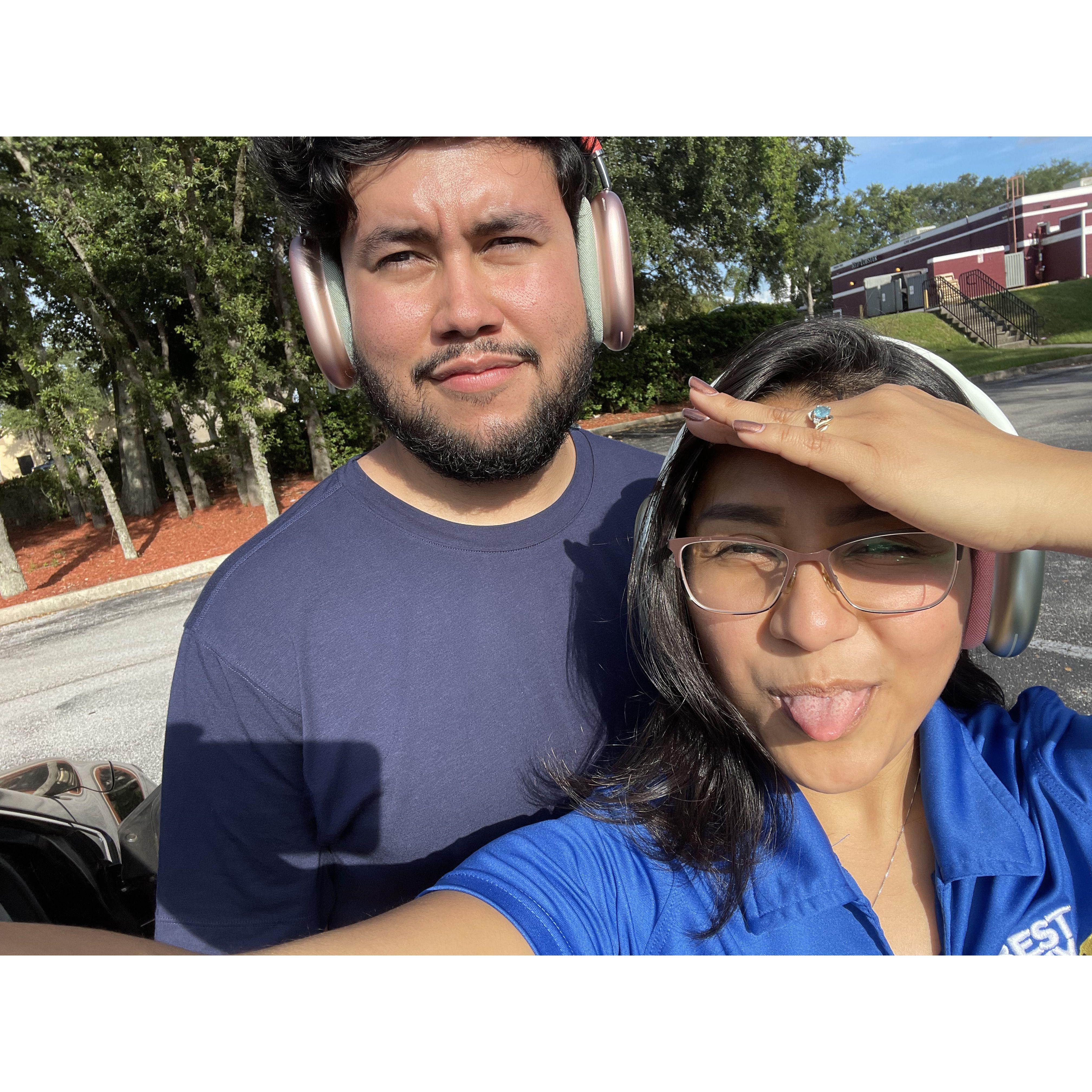 Matching AirPod Max's