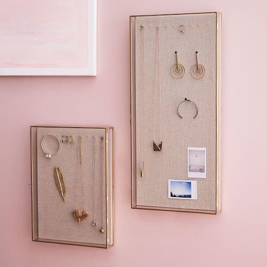 Large Glass Shadow Box Wall Display Cases
