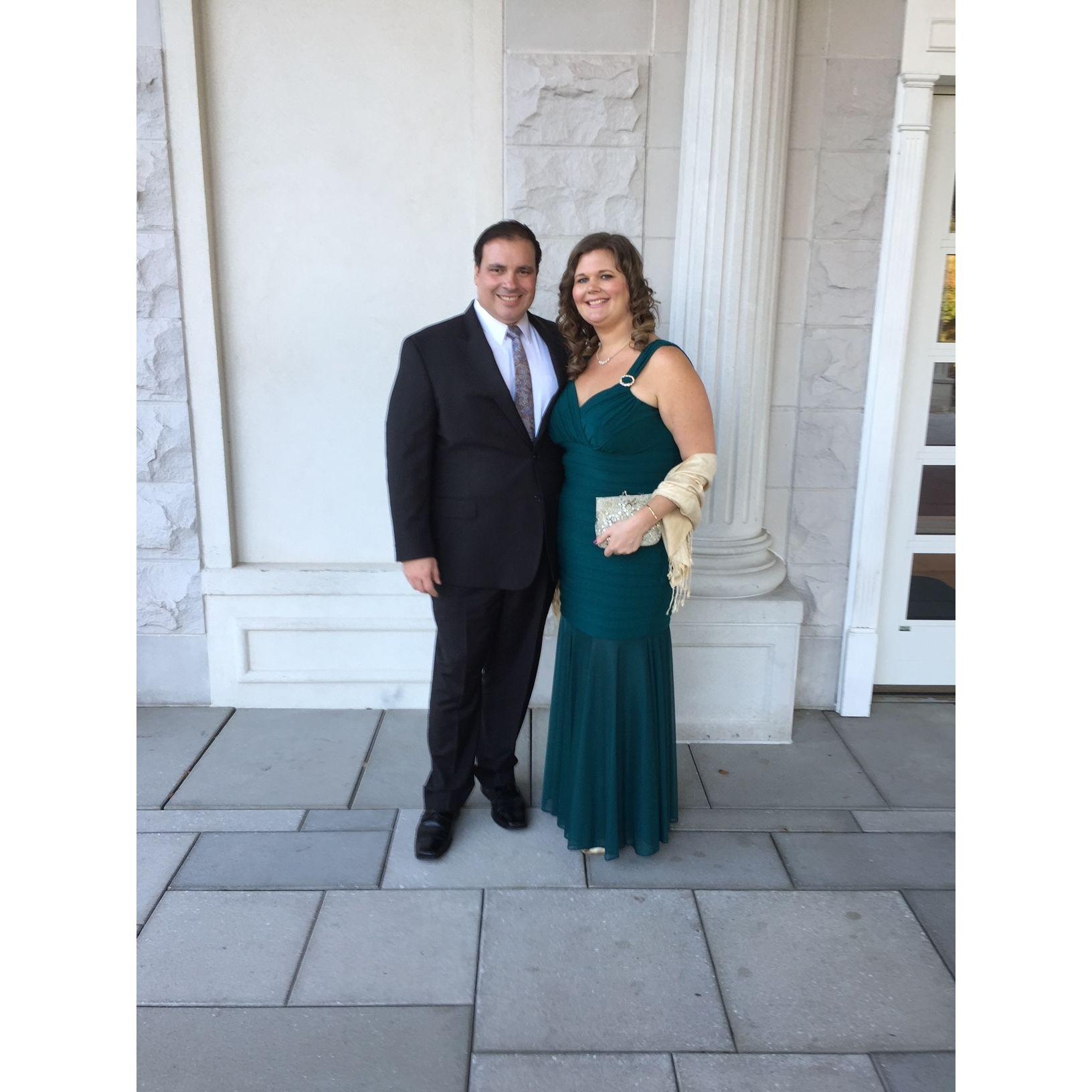 We're great wedding guests - we dress the part and tear up the dance floor.