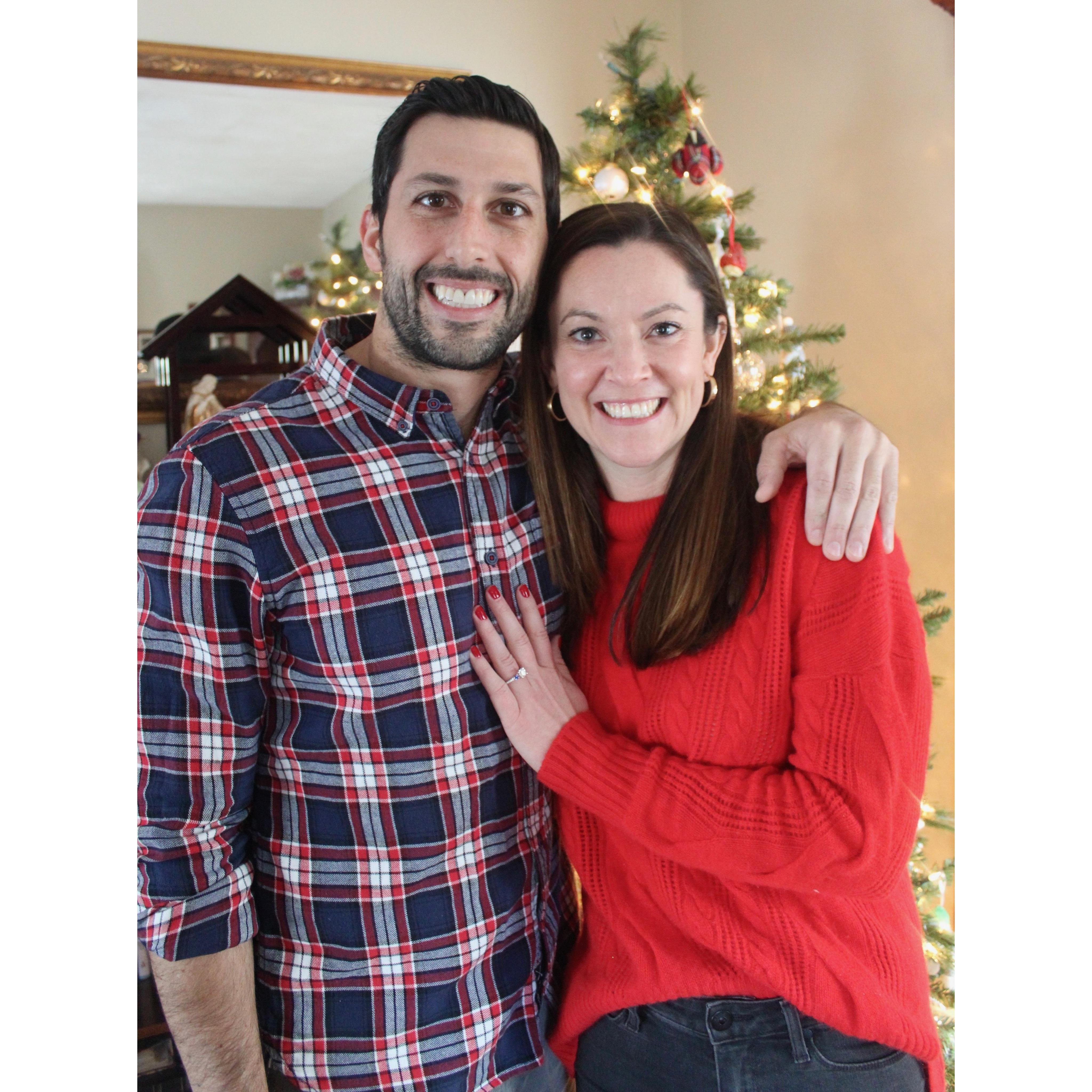 Our engagement! Christmas 2019