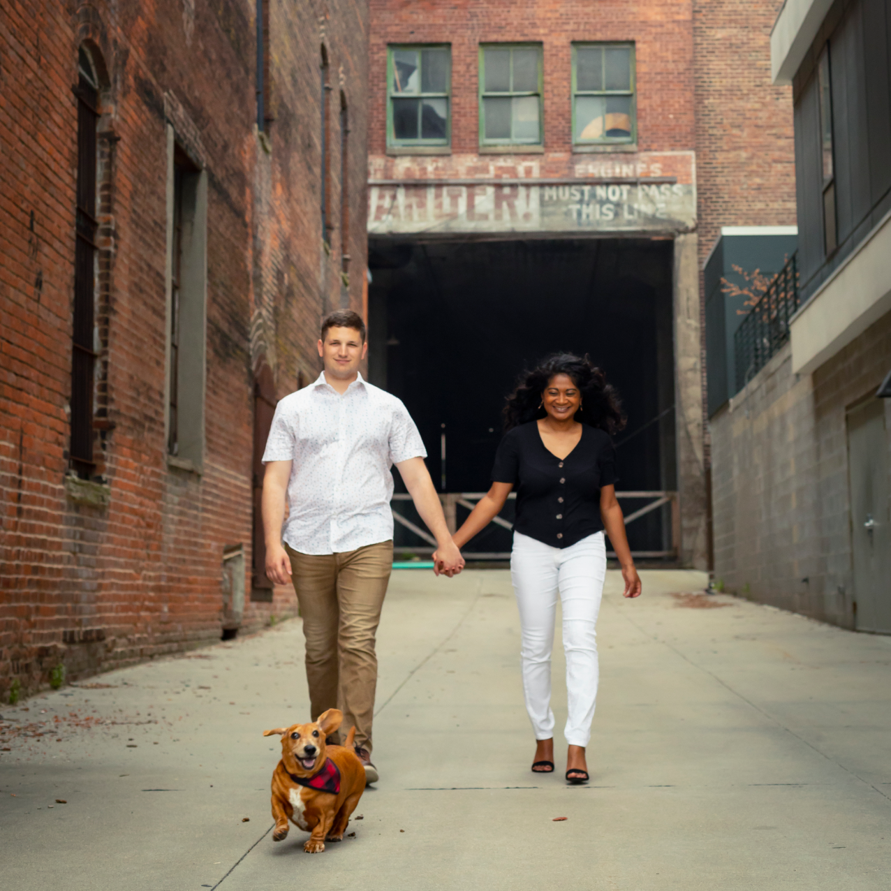 We had so much fun at our engagement shoot with James Lathrop Photography!