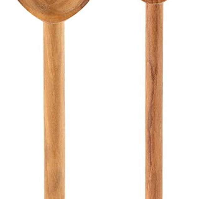 Eddingtons Italian Olive Wood Cooking Spoon, Handcrafted in Europe, Set of 2, 10/12-Inch
