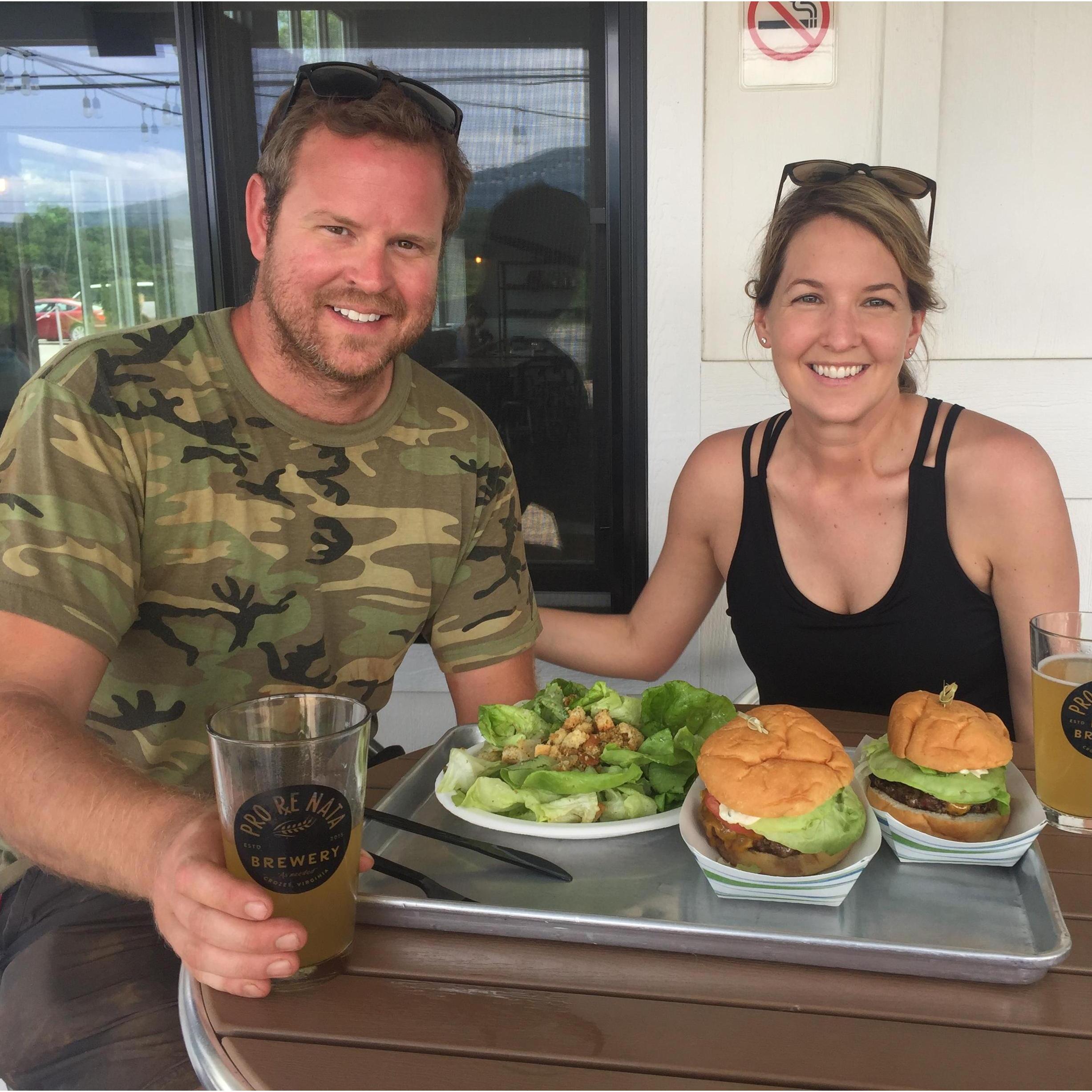 Eating and drinking our way through Charlottesville