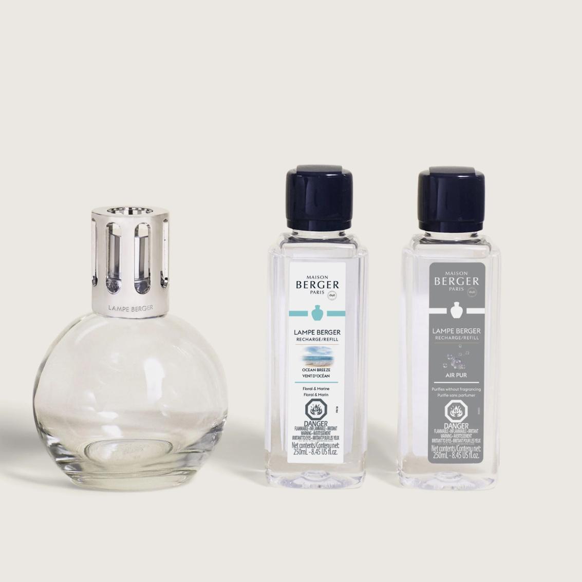 Essential Round Lamp Ritual Starter Kit with Air Pur So Neutral + Ocean Breeze