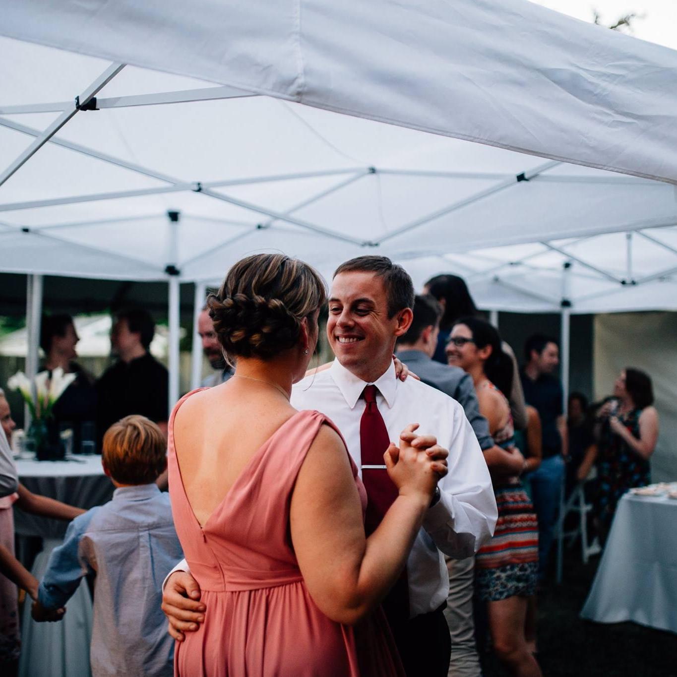 Celebrating Noreen and Greg's wedding in Portland, June 2017