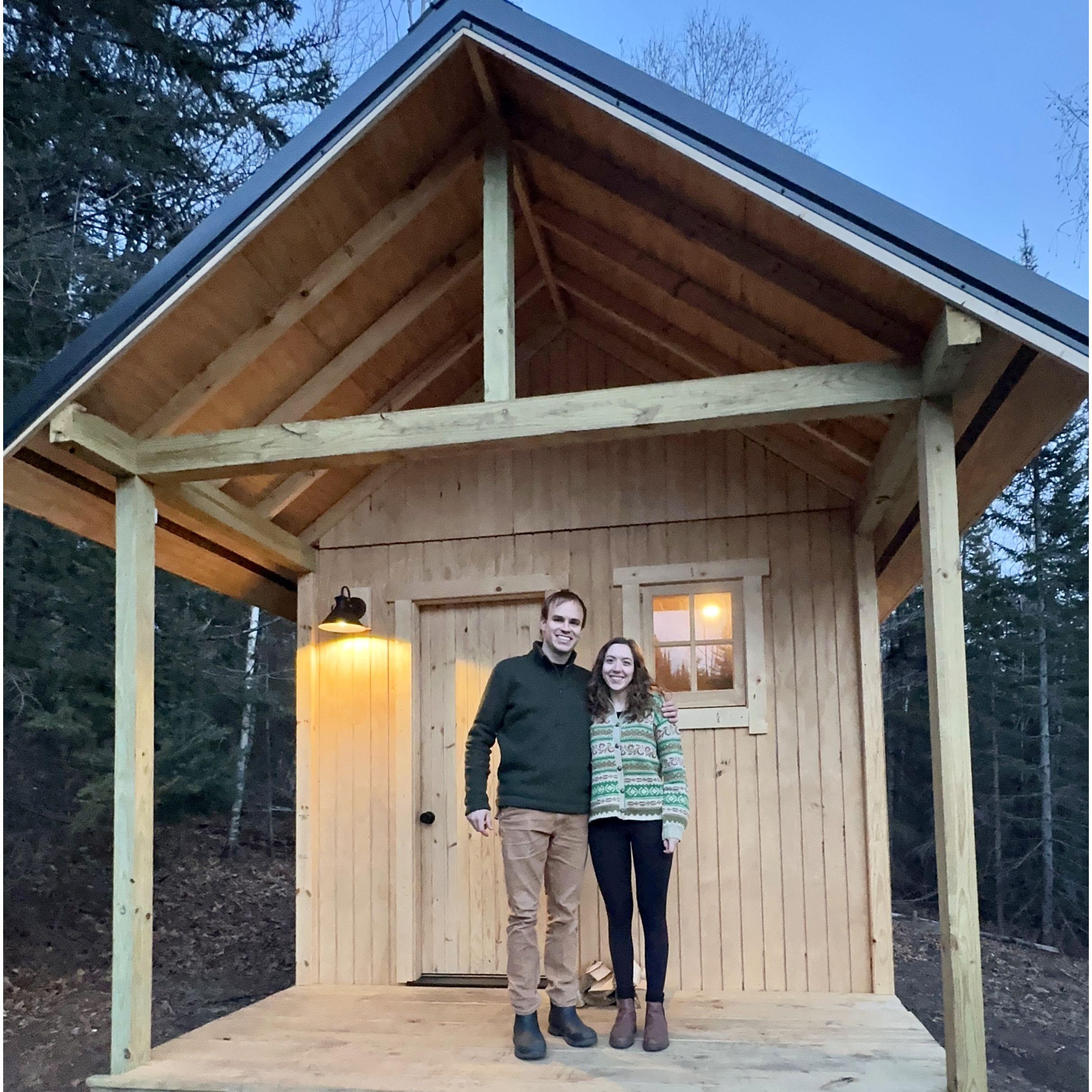Our little cabin in Lutsen!