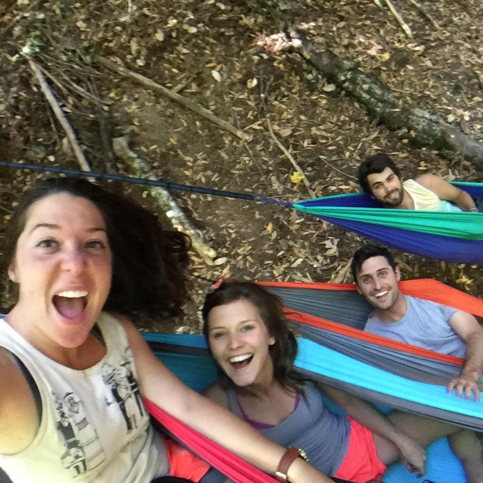 just hangin'
