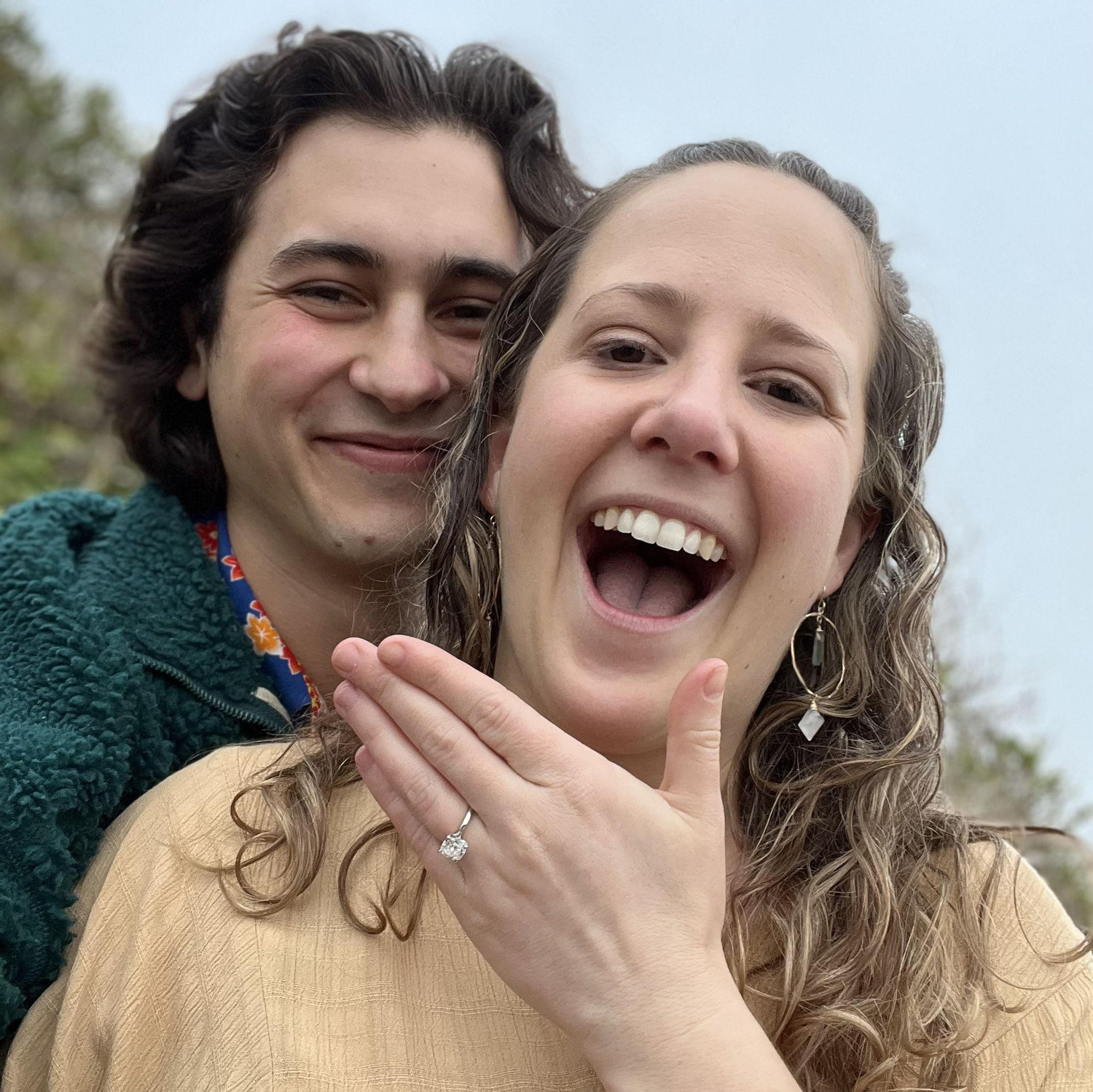 The day we got engaged!