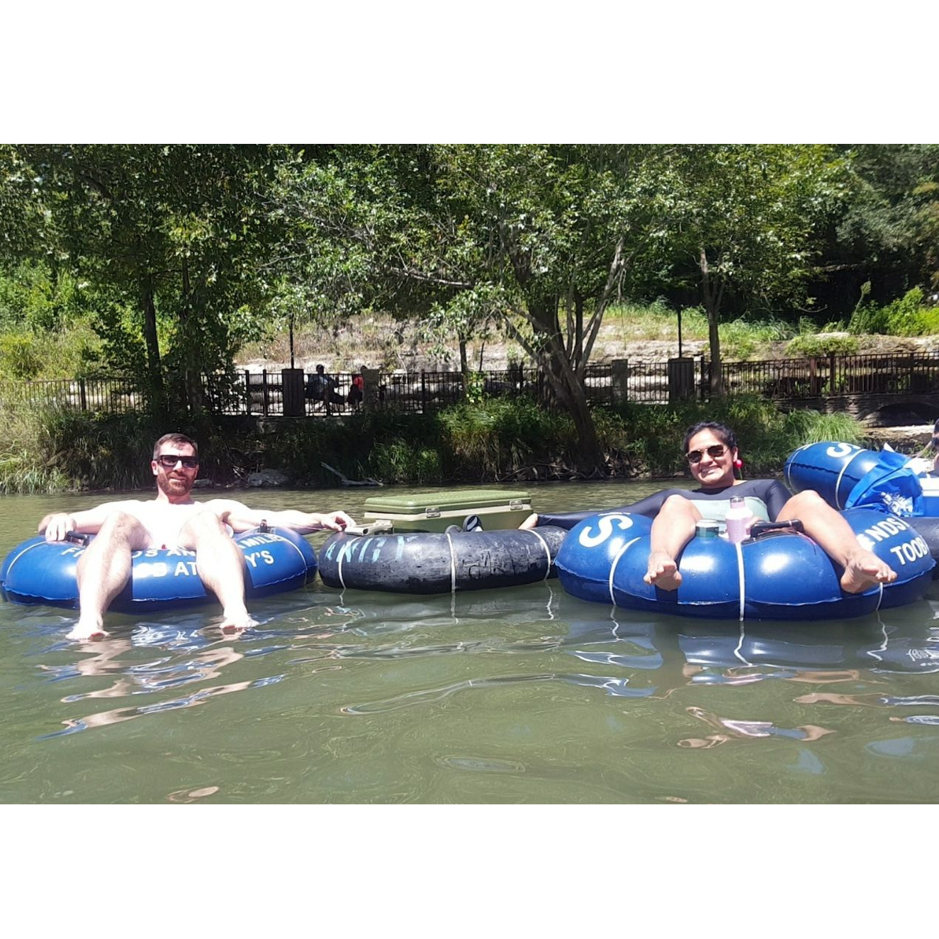 2017 - Floating the Guadalupe River in New Braunfels, TX