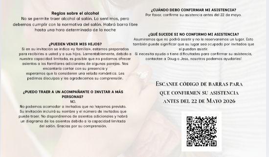 The Wedding Website of Jessica Aguilar and Douglas Bailey