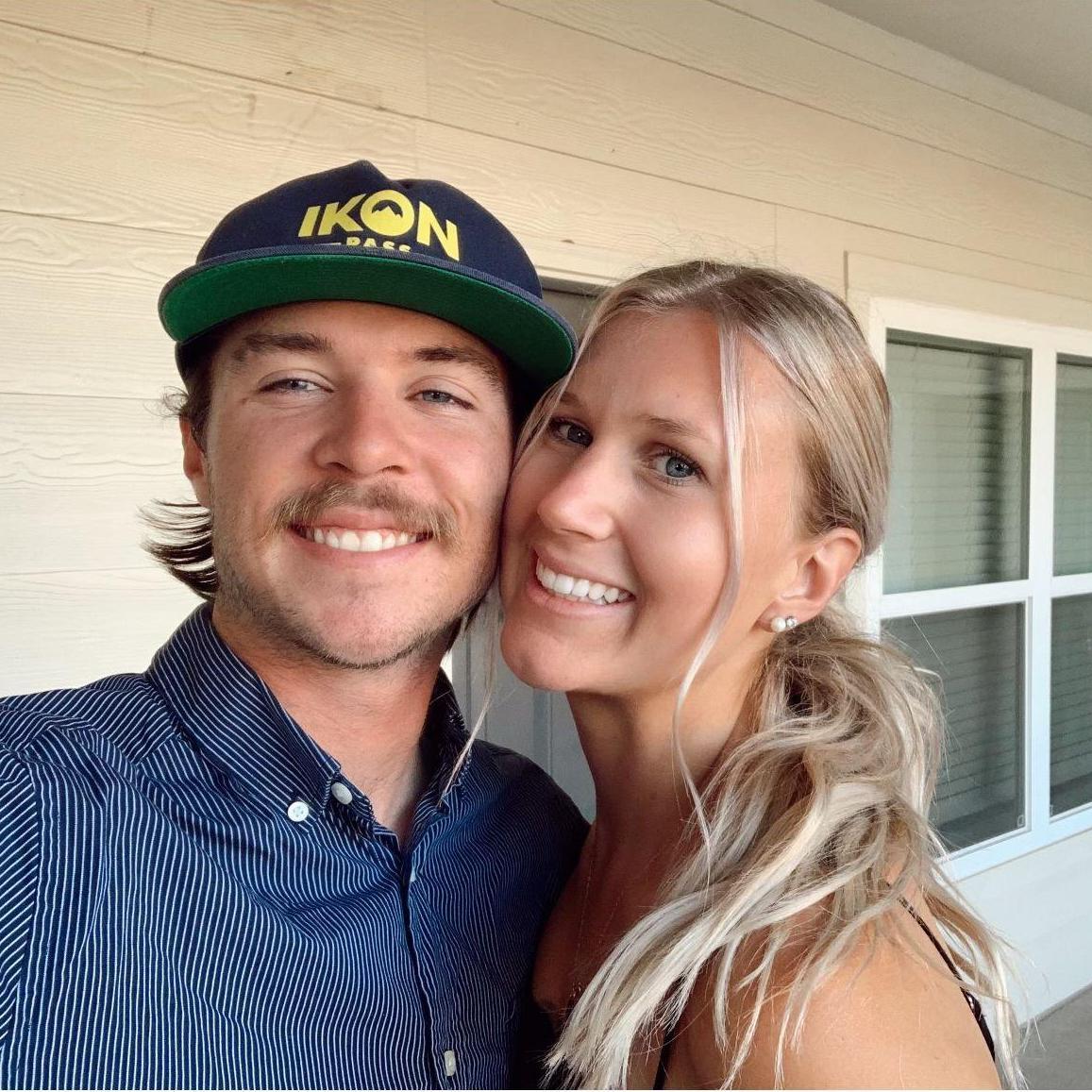 Our first apartment together in Kansas!