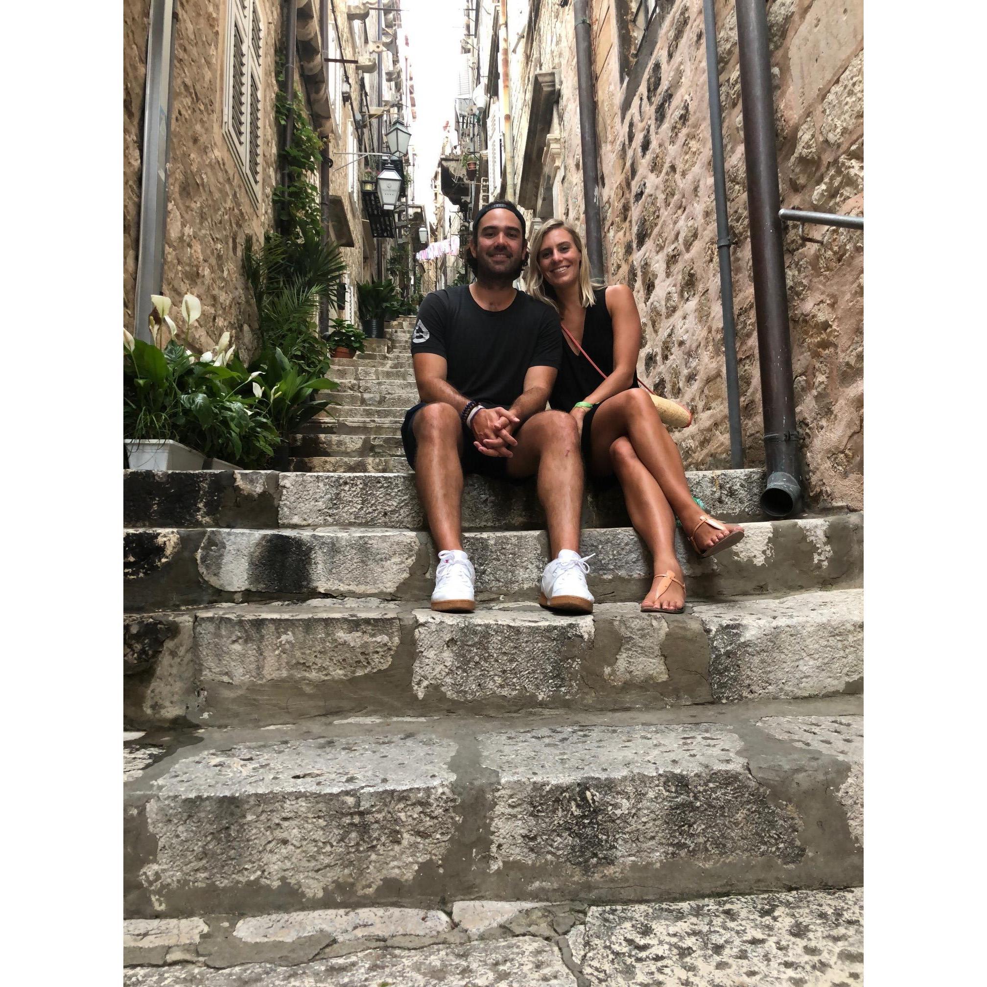 We visited Dubrovnik during a trip to Croatia. We highly recommend drinking lots of water and using a stairmaster as much as possible prior to the trip if you ever find yourself here.