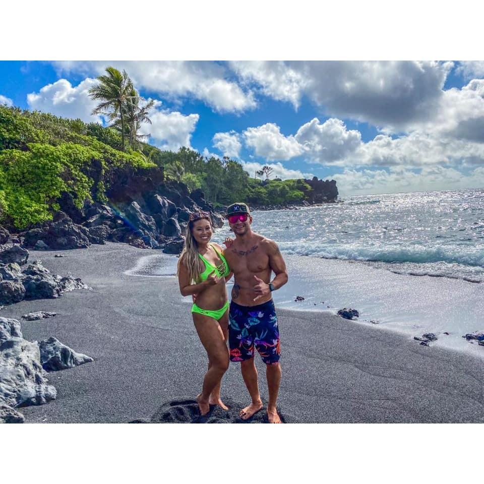 Black Sand Beach in Maui