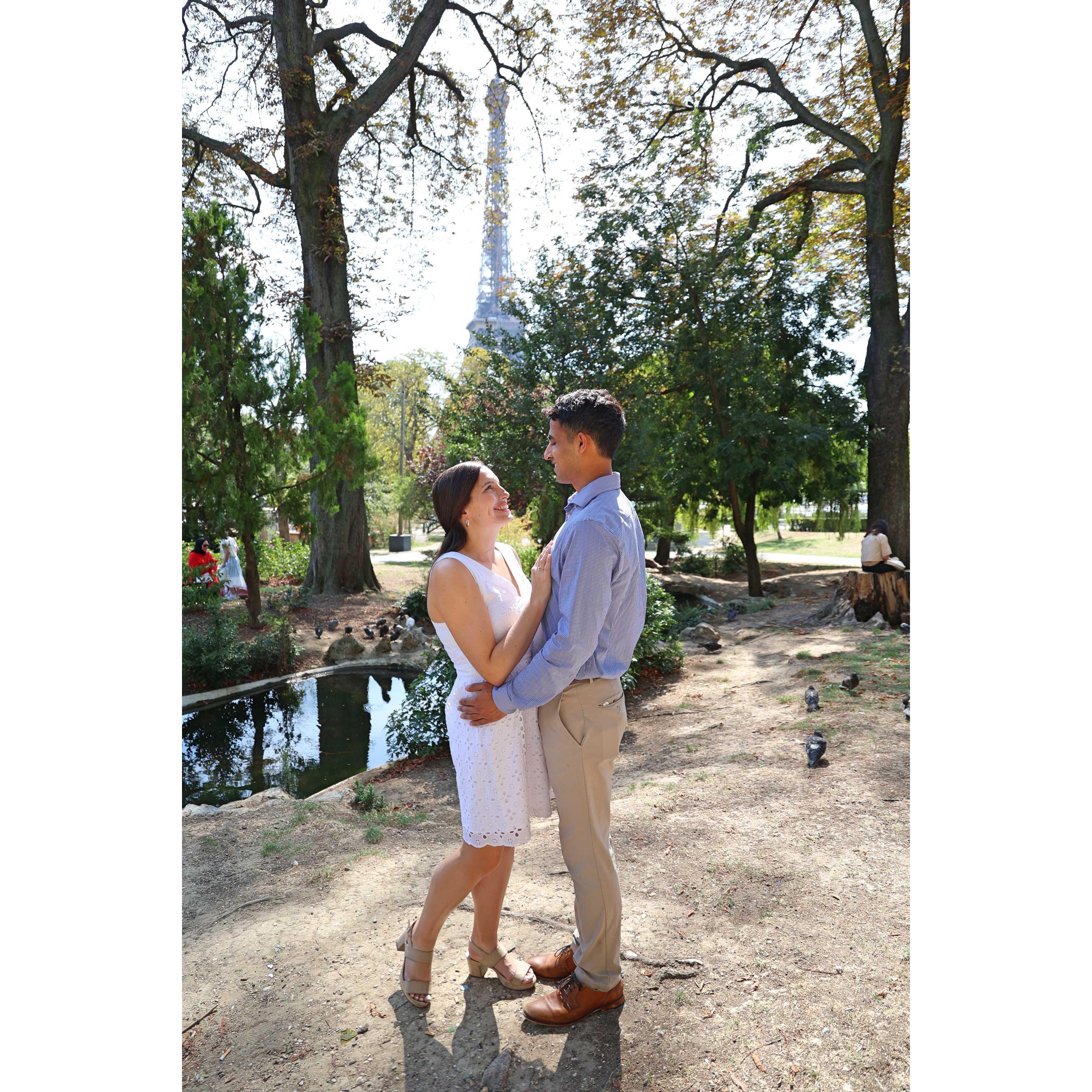 Our first international trip together! We spent a weekend in Paris Sumer 2022