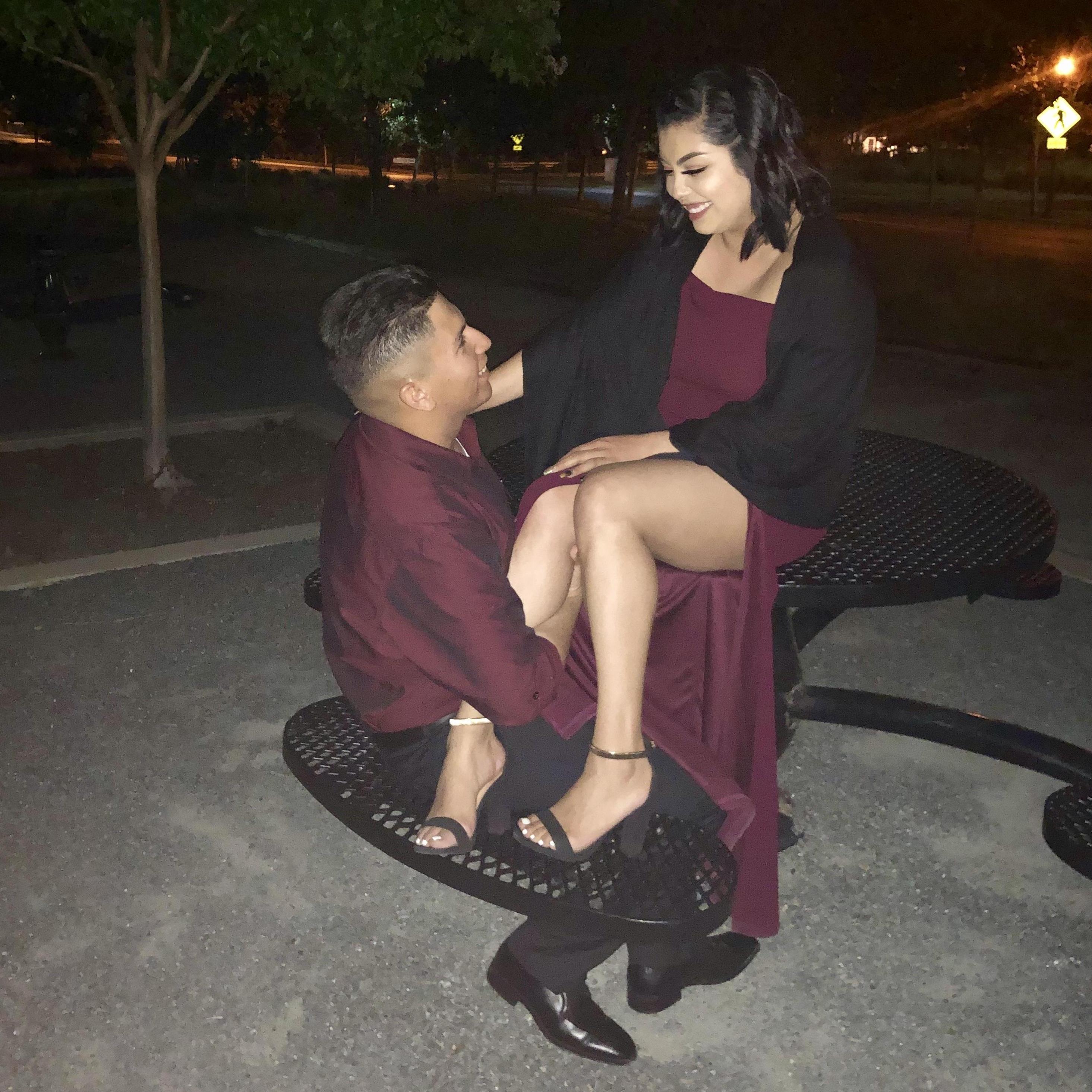Our first time dressing up together :)