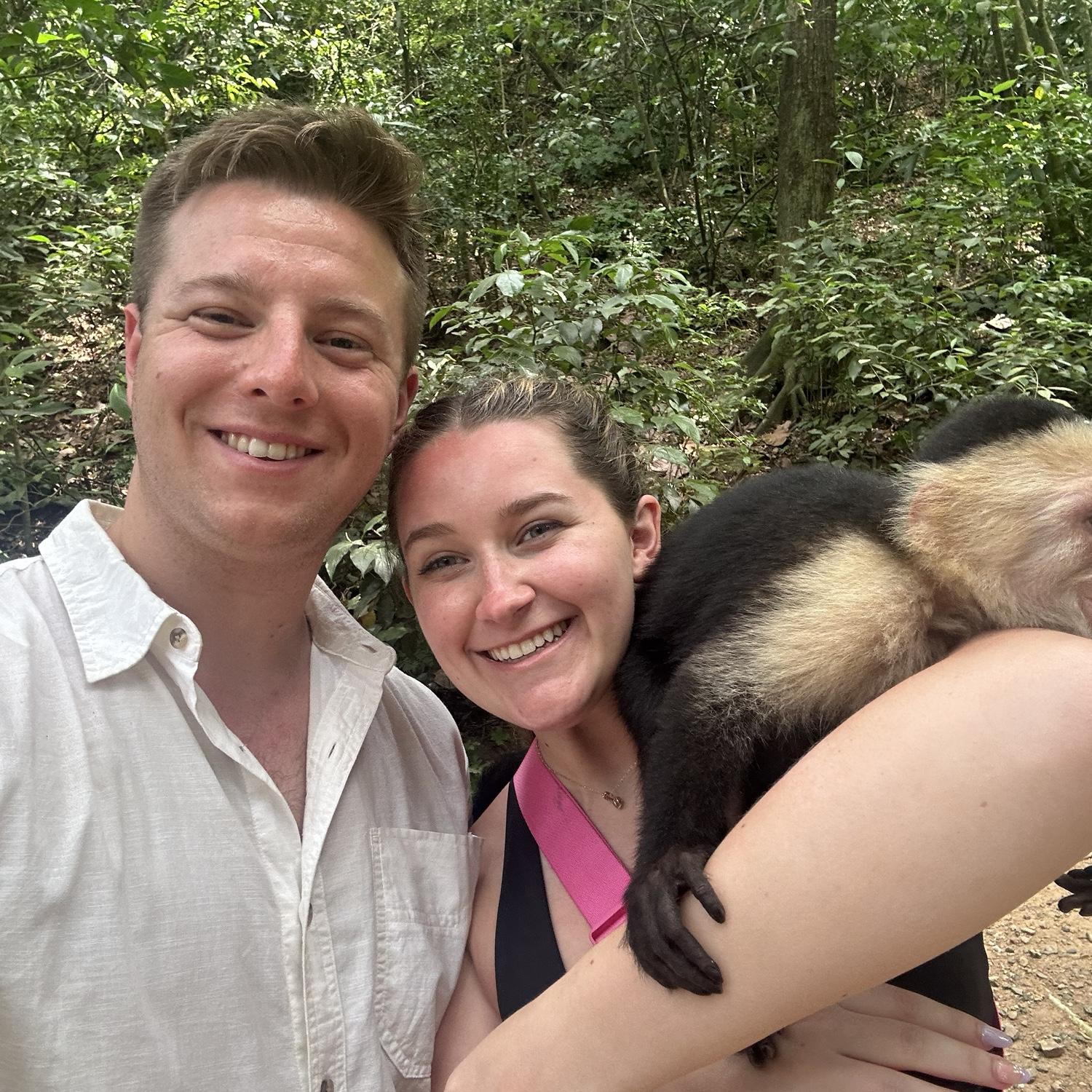 Us and our favorite travel buddy