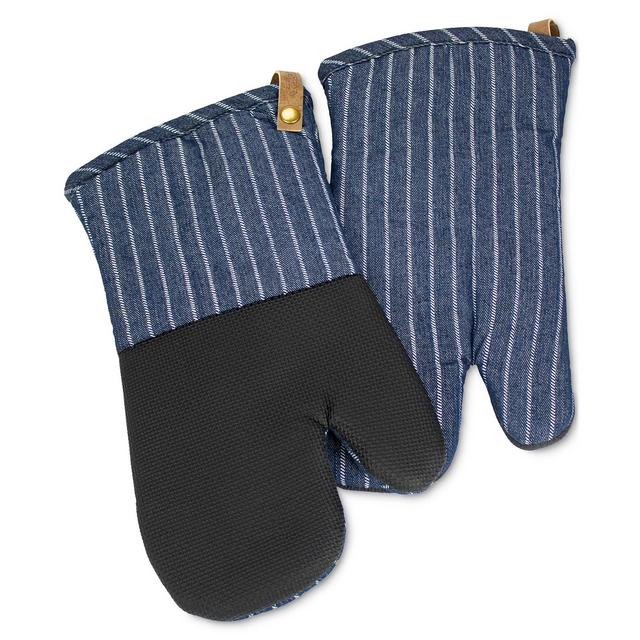 Cuisinart Oversized Farmhouse Textured Oven Mitts, Set of 2
