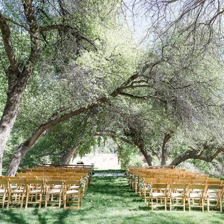 The ceremony space