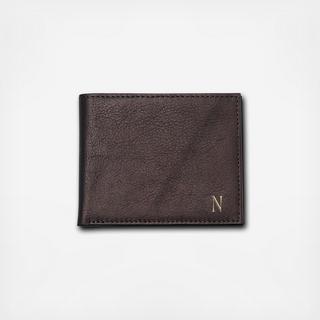Personalized Brown Wallet with Multi-function Tool