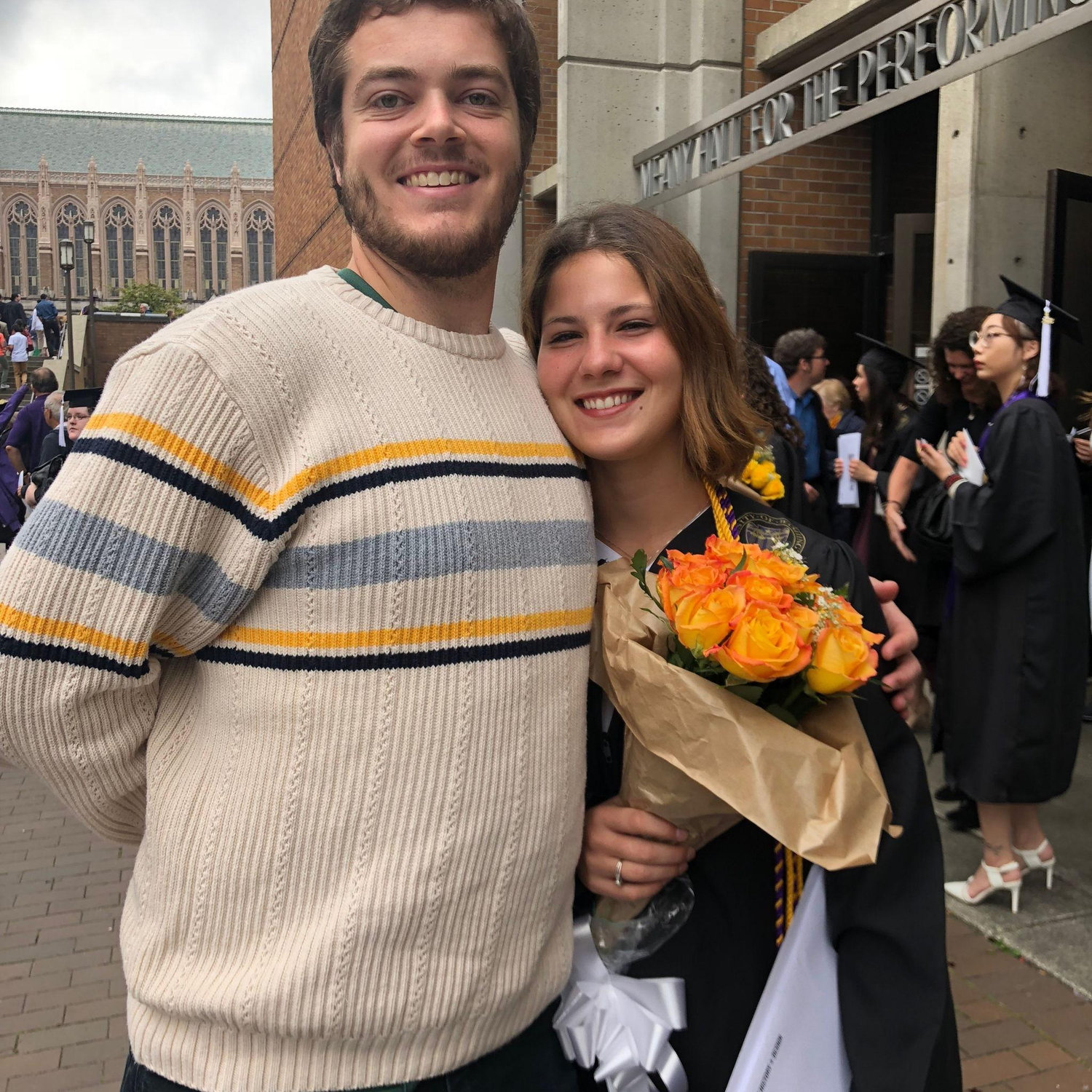 On to Ruxandra's college graduation!