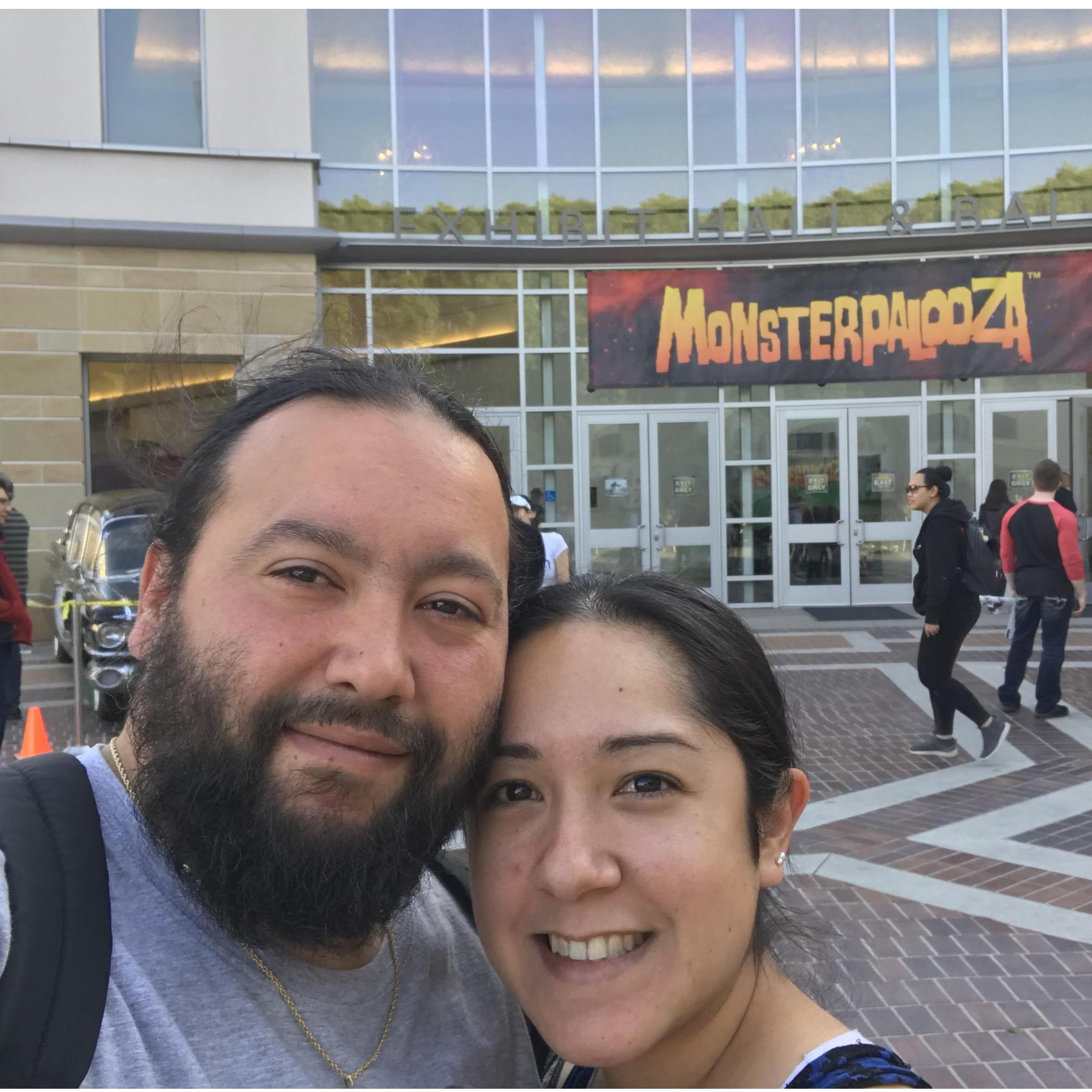 One of many Horror Conventions we have been to.. MONSTERPALOOZA!!!