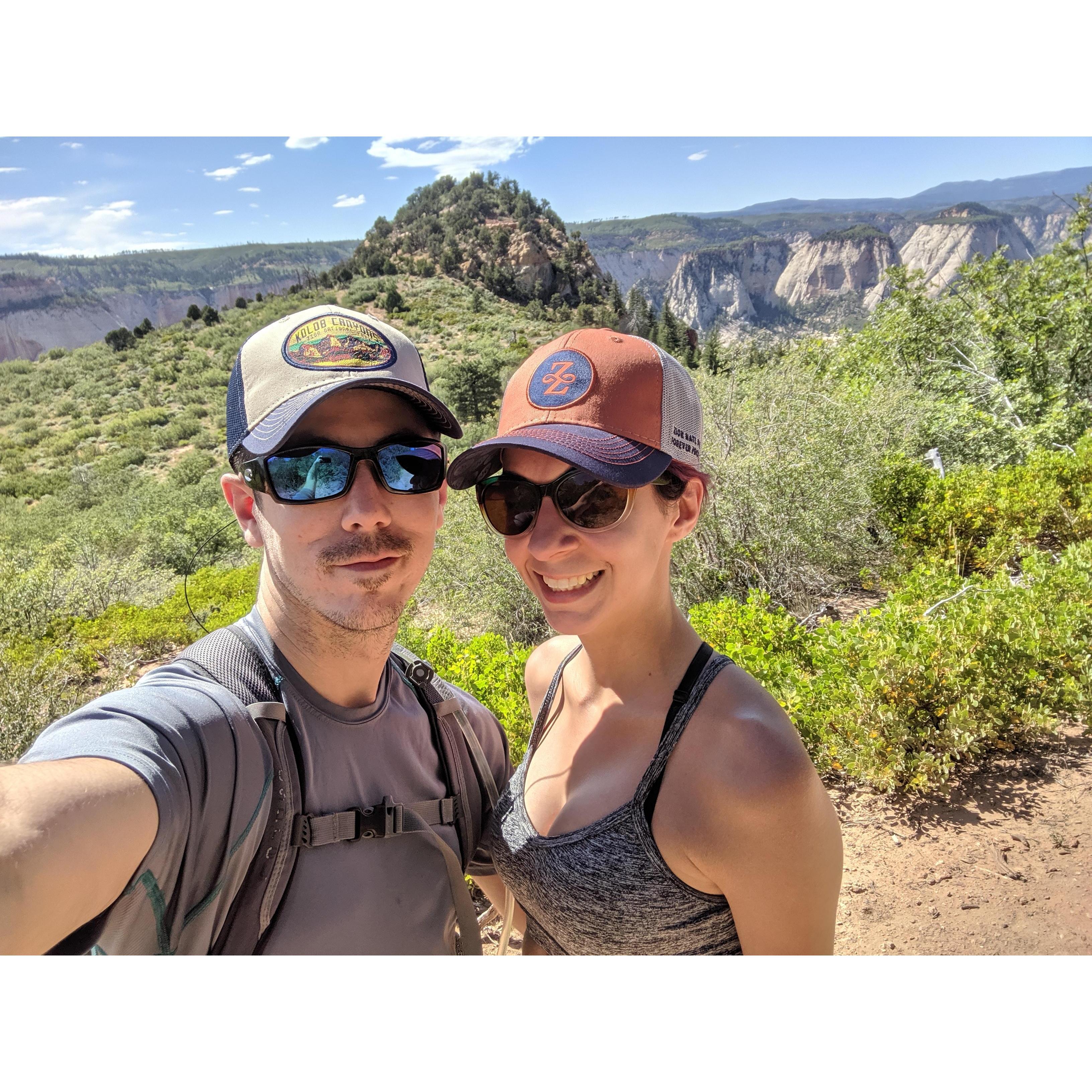 Hiking in Utah, Zion National Park
