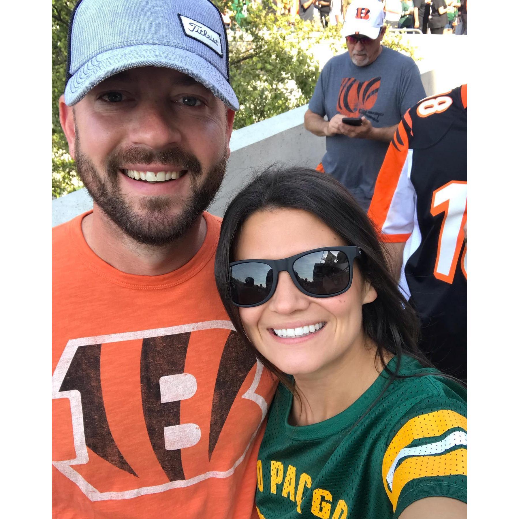 Bengals Packer Game