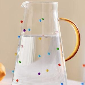 Confetti Glass Pitcher