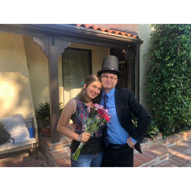 How he showed up on my doorstep from the airport