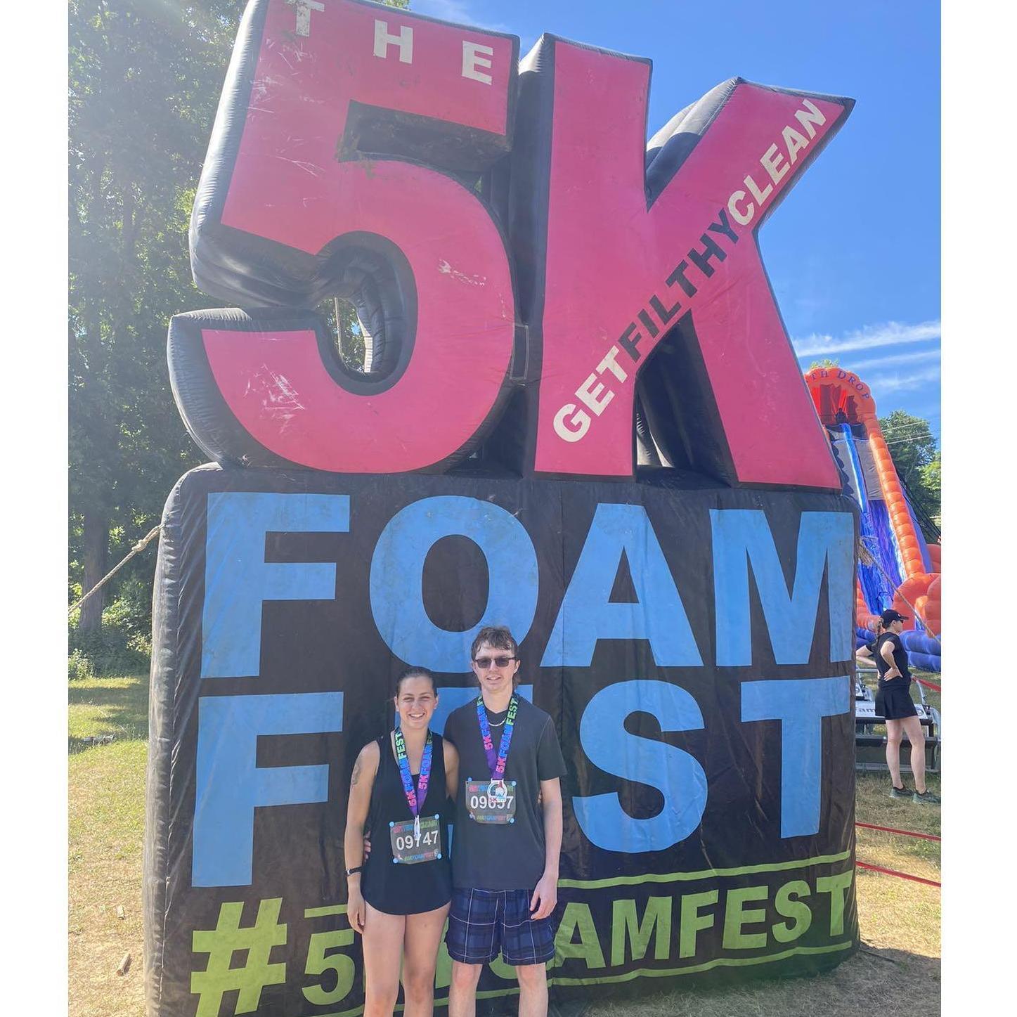 First Foam Fest together