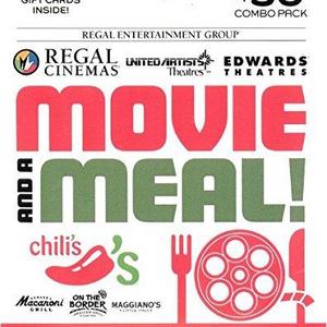 Brinker-Regal Entertainment Movie & A Meal Gift Cards, Multipack of 2
