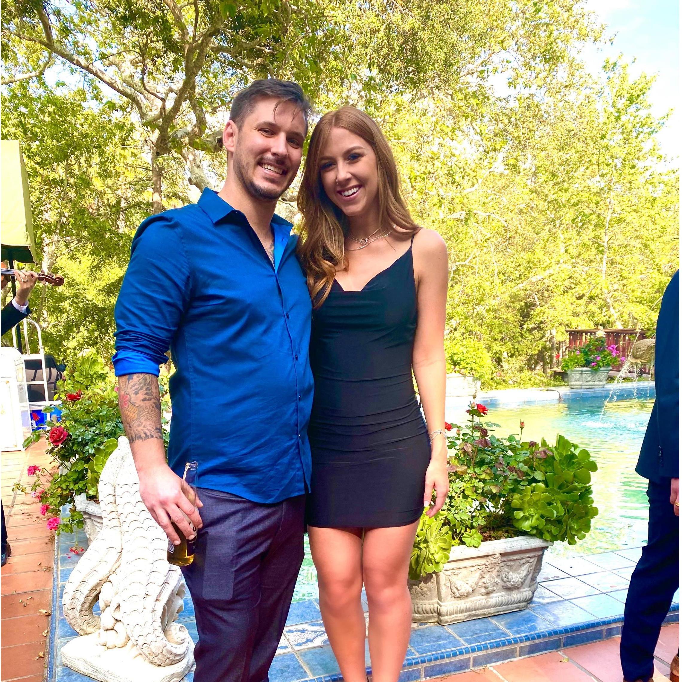 Our friend's wedding, April 2021