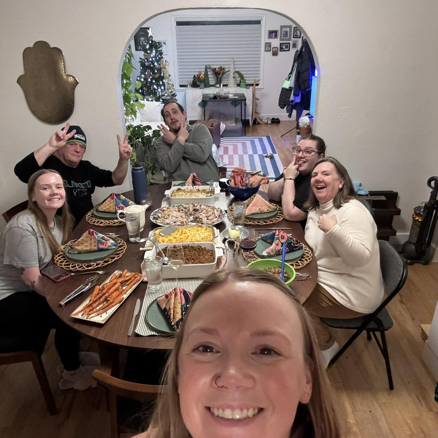 Our first time hosting Thanksgiving
