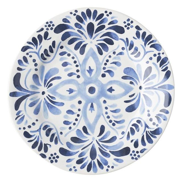 Juliska Iberian Journey Indigo Dessert/Salad Plate