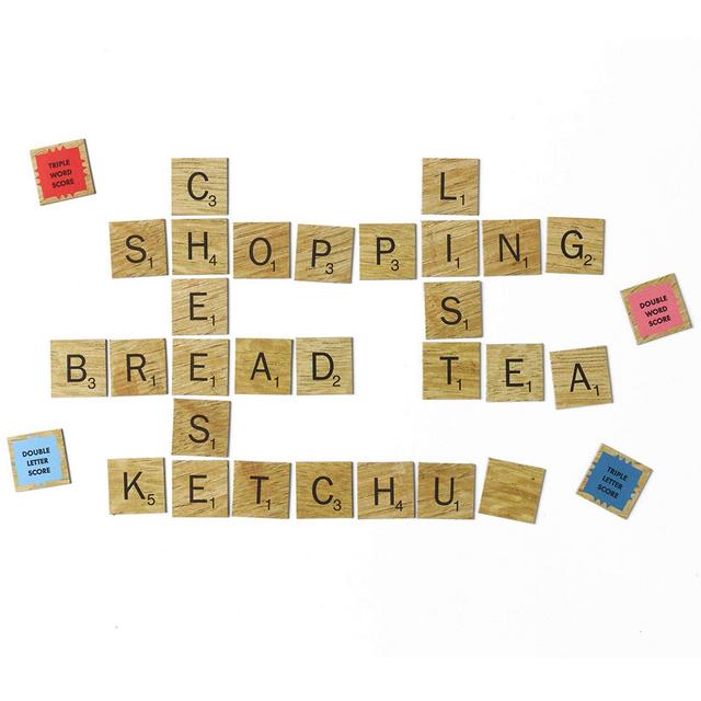 Scrabble Fridge Magnet Set