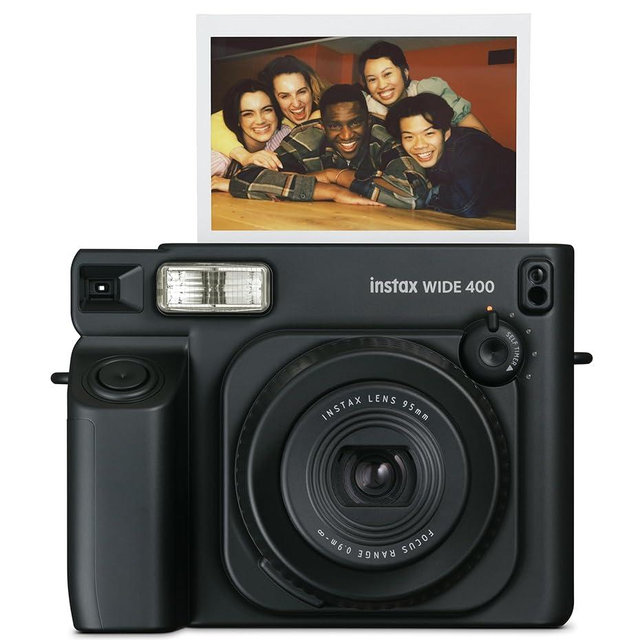 FUJIFILM instax Wide 400 Instant Film Camera - Black