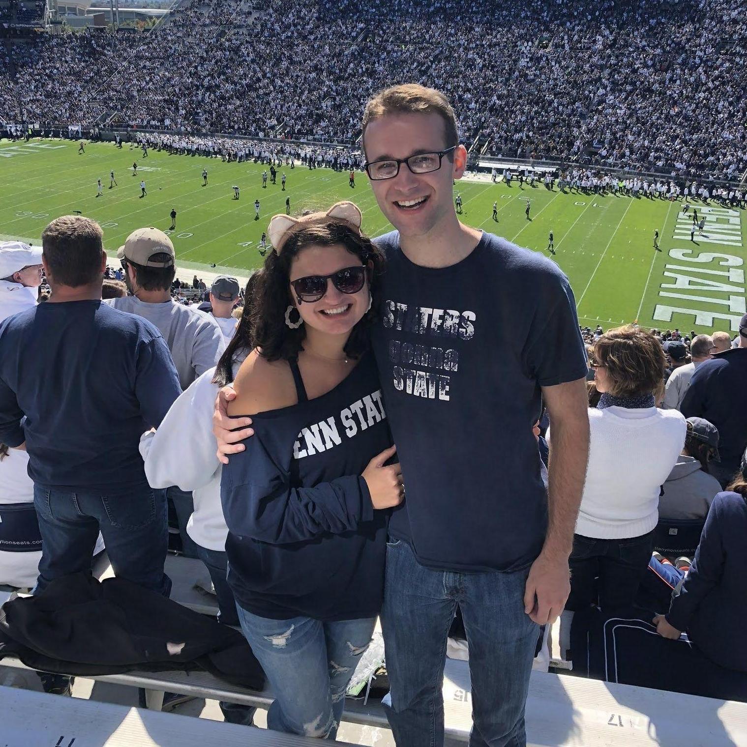 Our first Penn State game!