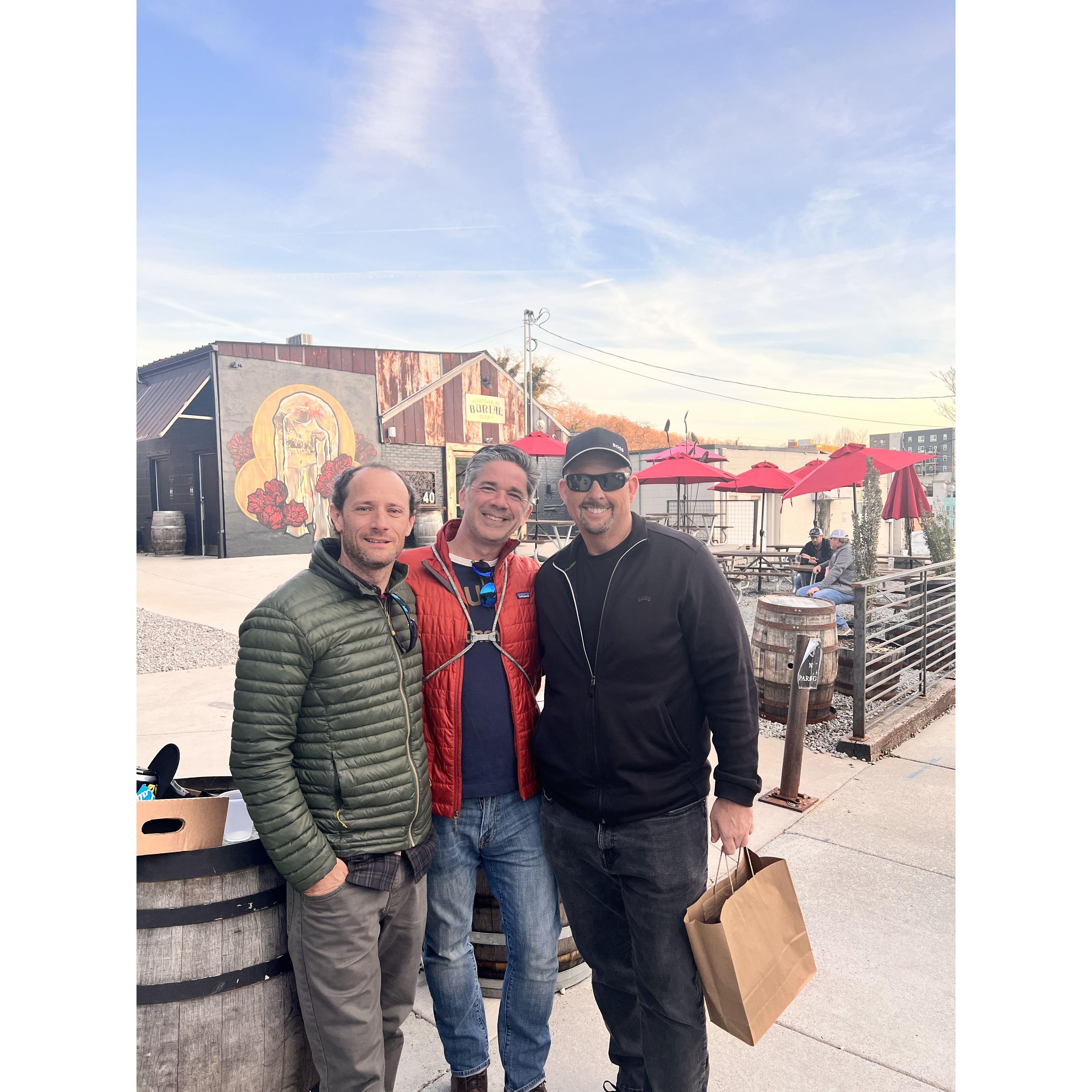Thanksgiving and Brewing hopping in Asheville, 2023
