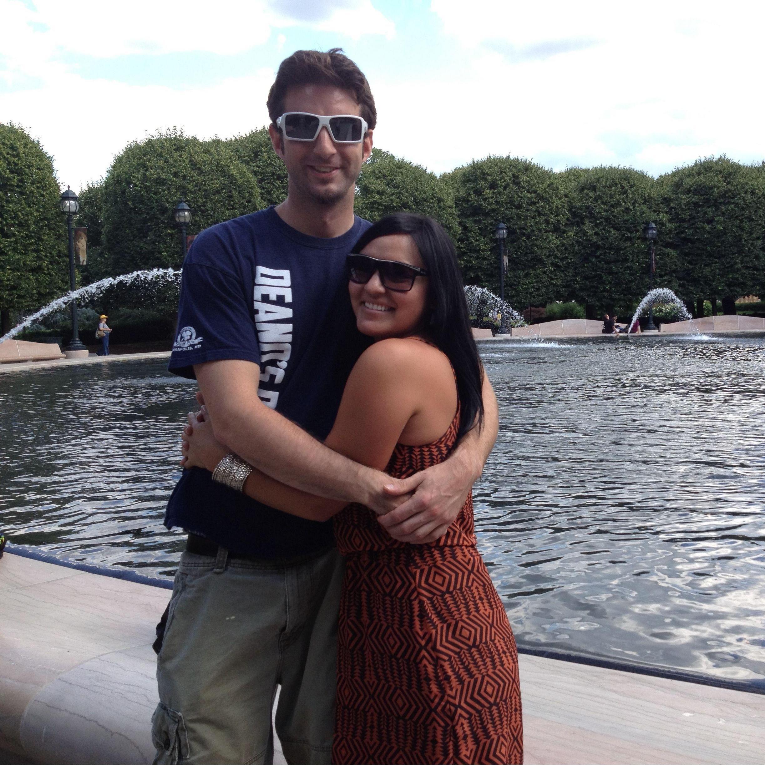 Our first picture together....2012.
