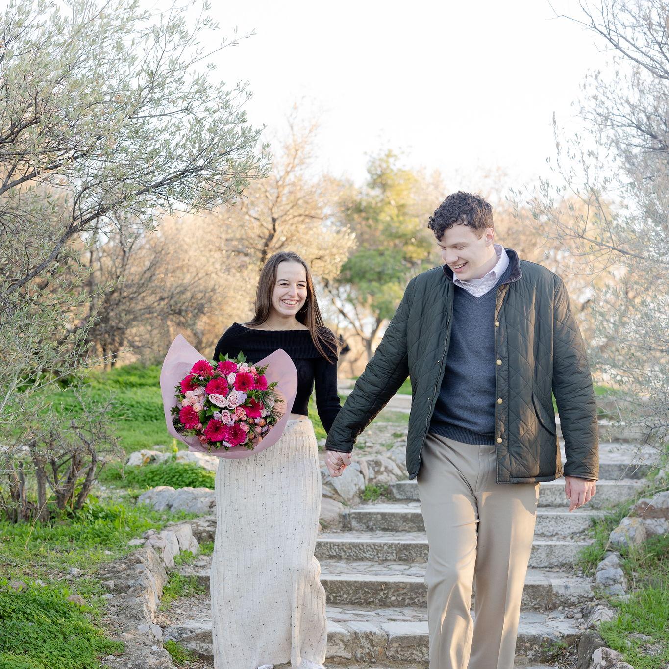 Photos from our engagement in Greece!