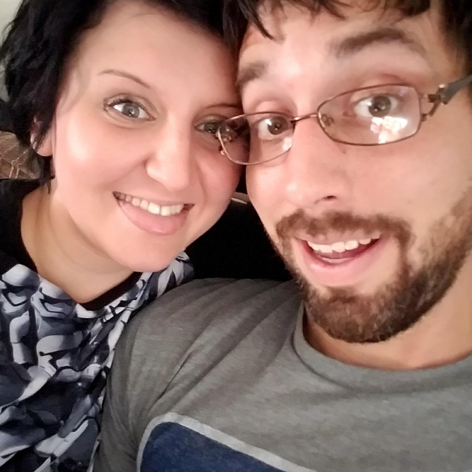 Lounging and being silly together!