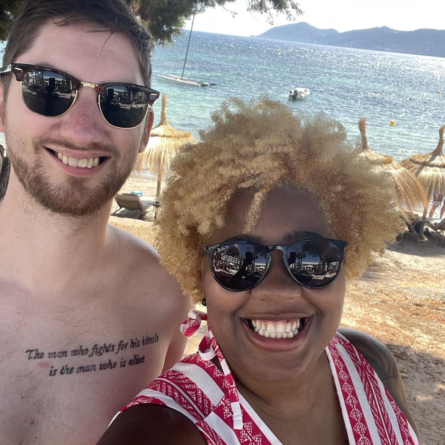 From the beautiful beaches of Ibiza!